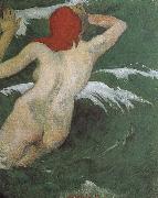 Paul Gauguin Wave of goddess china oil painting artist